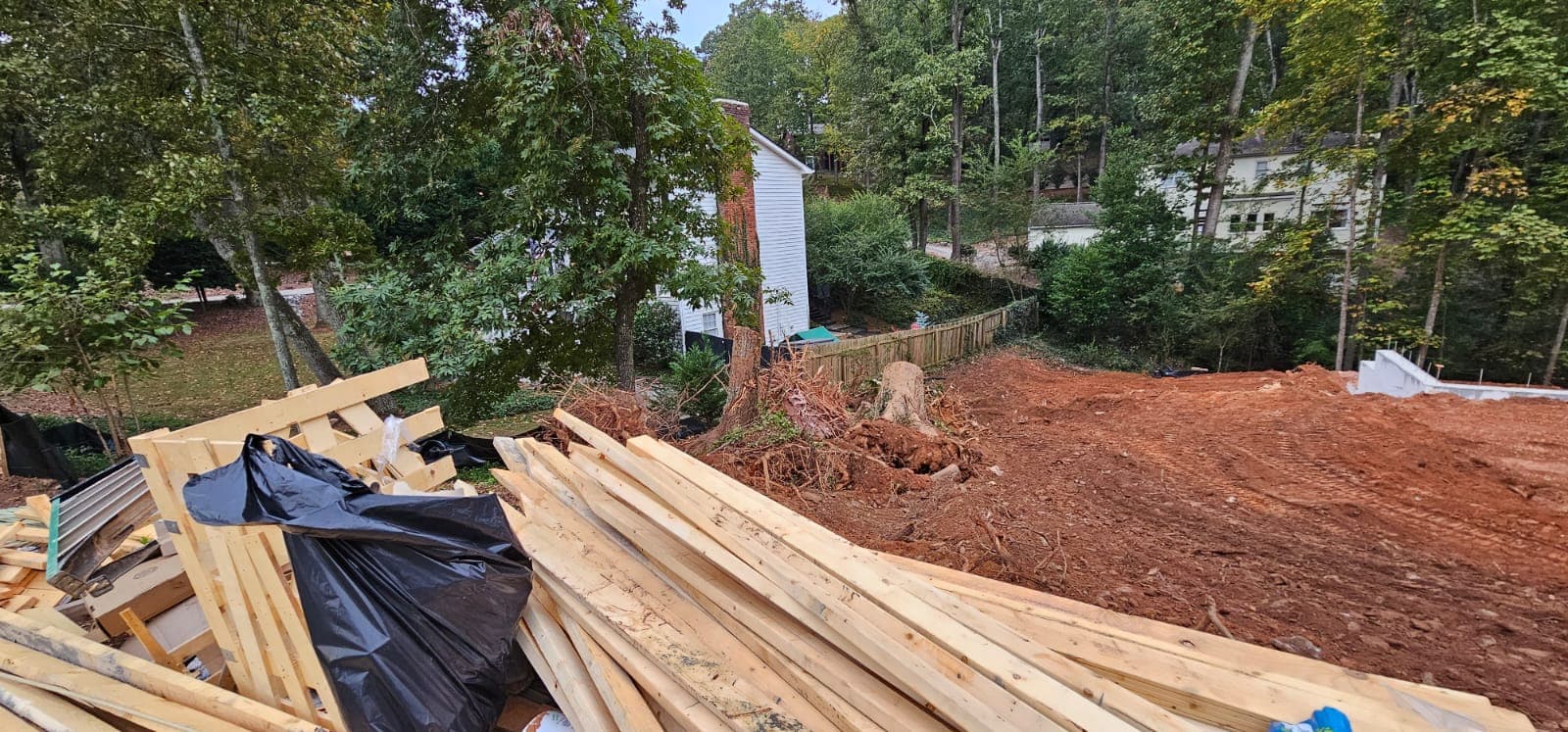 4299 Forest Pl — site preparation